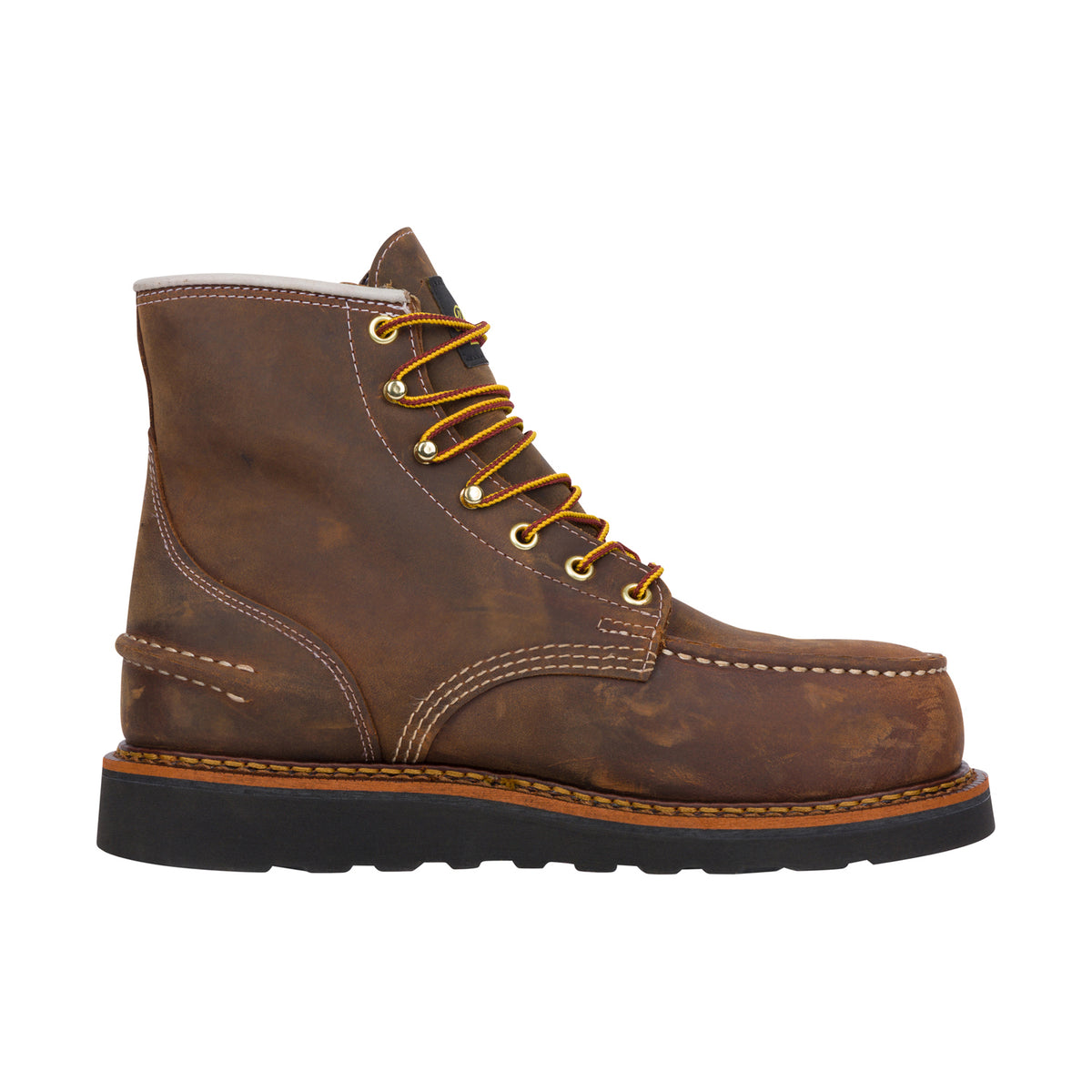 Thorogood Men's 1957 Series 8 Inch Moc Toe Steel Toe Work Boots Thorogood Crazy Horse 10 2E