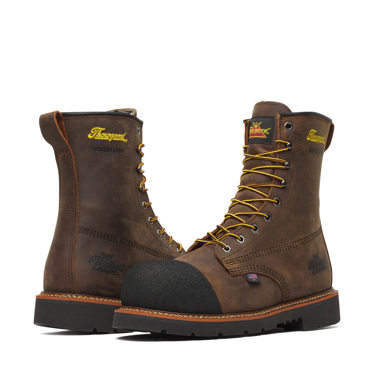 Thorogood Men's Hammerhead Series 8 Inch Comp Toe Boot Work Boots Thorogood