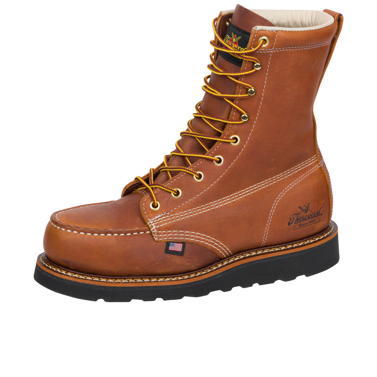 Thorogood Men's American Heritage 8" Steel Toe Work Boot Work Boots Thorogood