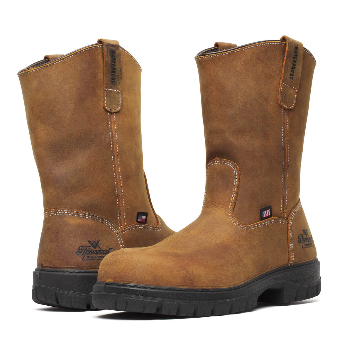 Thorogood Men's Genesis Series Wellington Waterproof 11" Comp Toe Work Boot