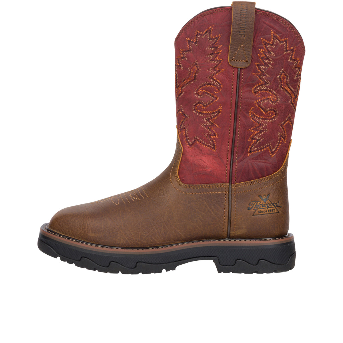 Thorogood Men's Buffalo Ridge Square Toe Comp Toe Work Boots Thorogood
