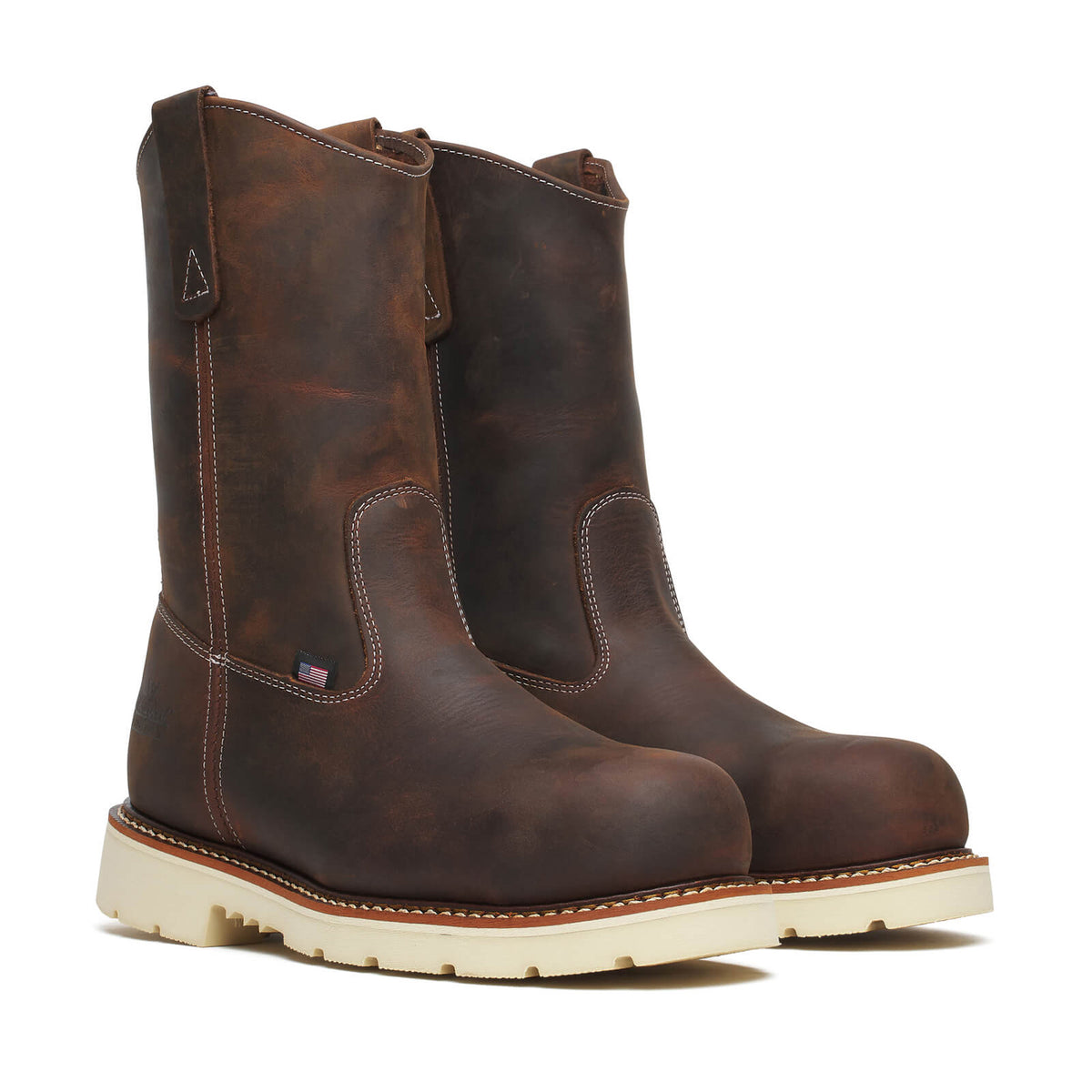 Thorogood Men's American Heritage 11" MAXWear 90 Wellington Steel Toe Work Boot