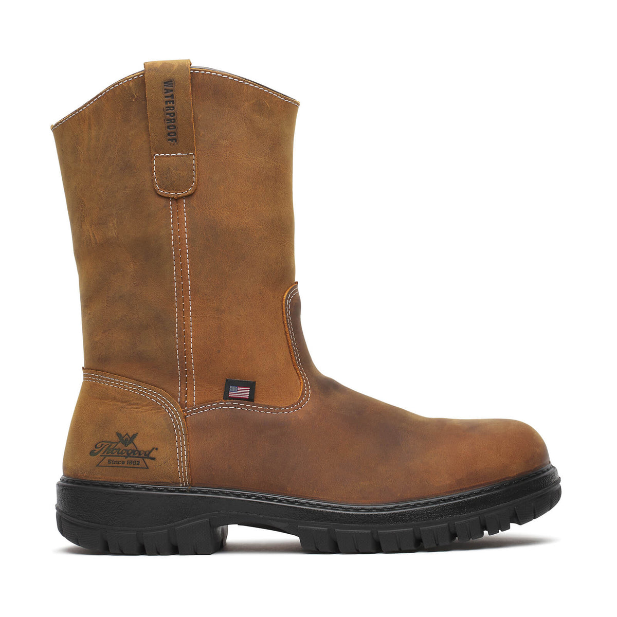 Thorogood Men's Genesis Series Wellington Waterproof 11" Comp Soft Toe Work Boot