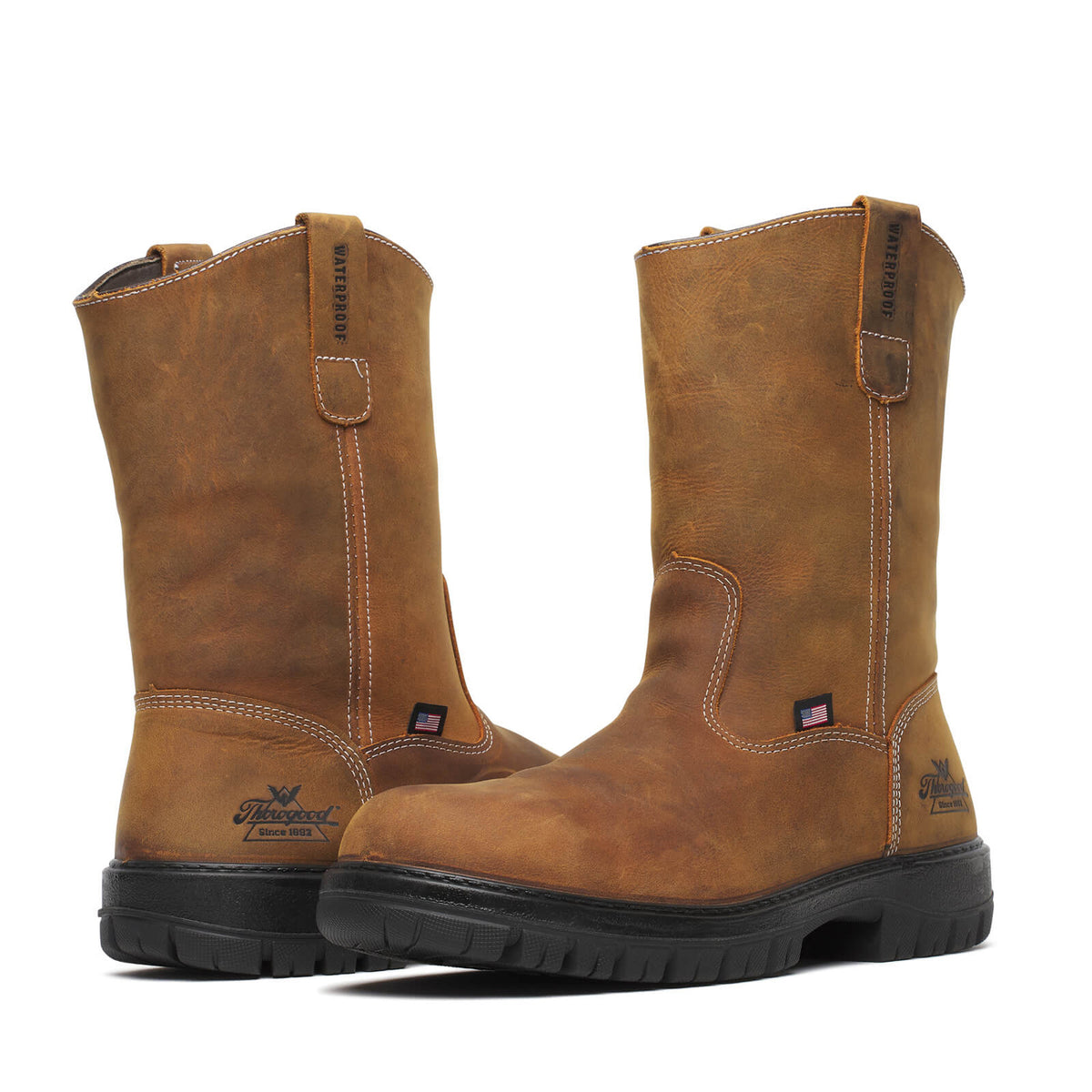 Thorogood Men's Genesis Series Wellington Waterproof 11" Comp Soft Toe Work Boot