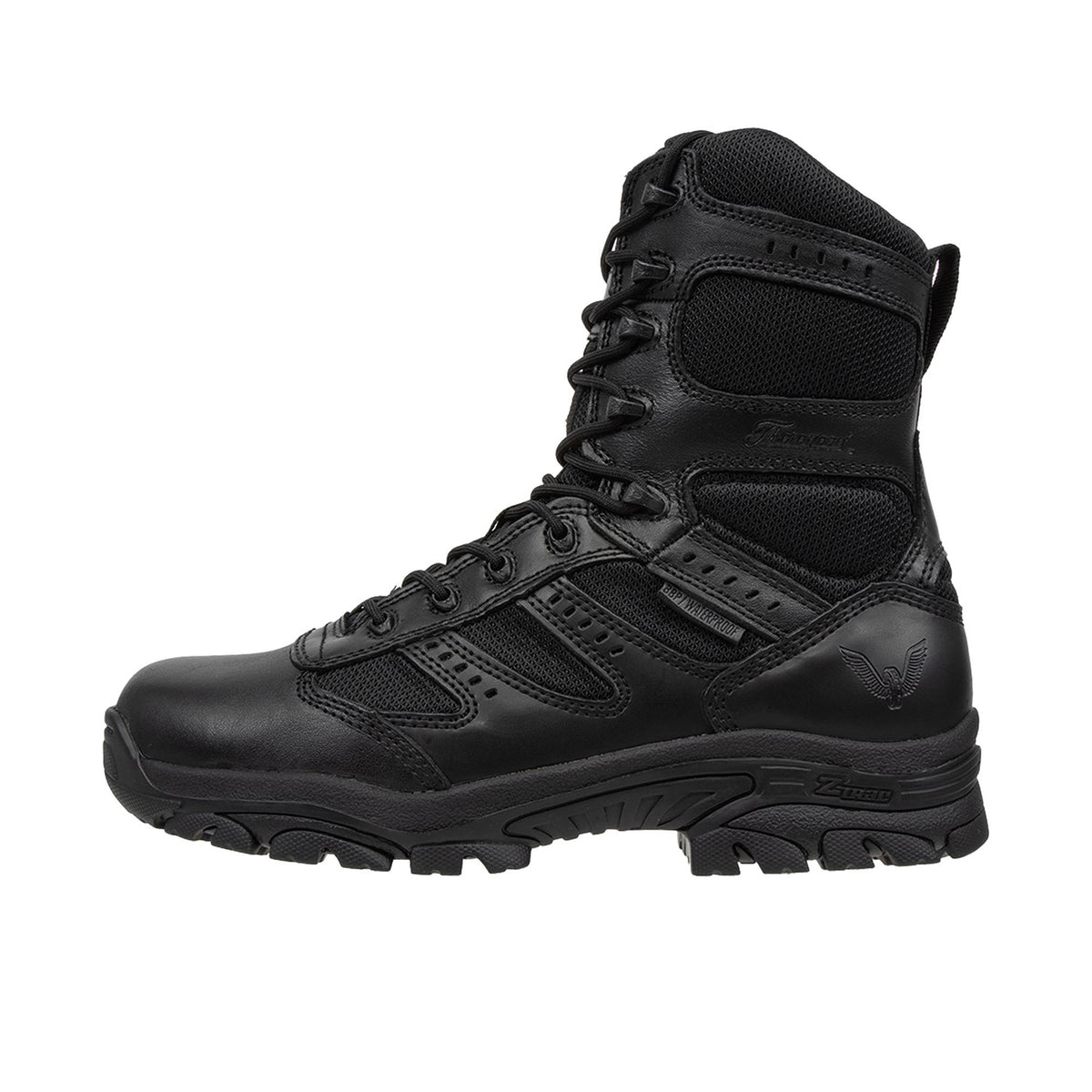 Thorogood Men's The Deuce Series Waterproof 8" Tactical Side Zip Soft Toe Work Boots Thorogood