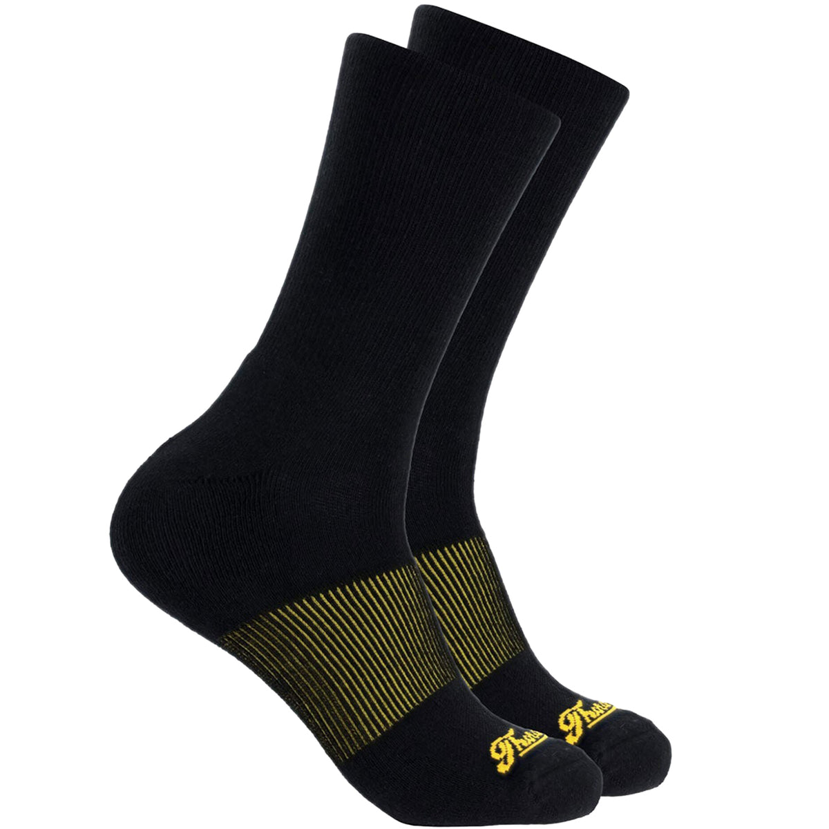 Thorogood Men's 2PK COOLMAX Half Cushion Performance Crew Work Socks