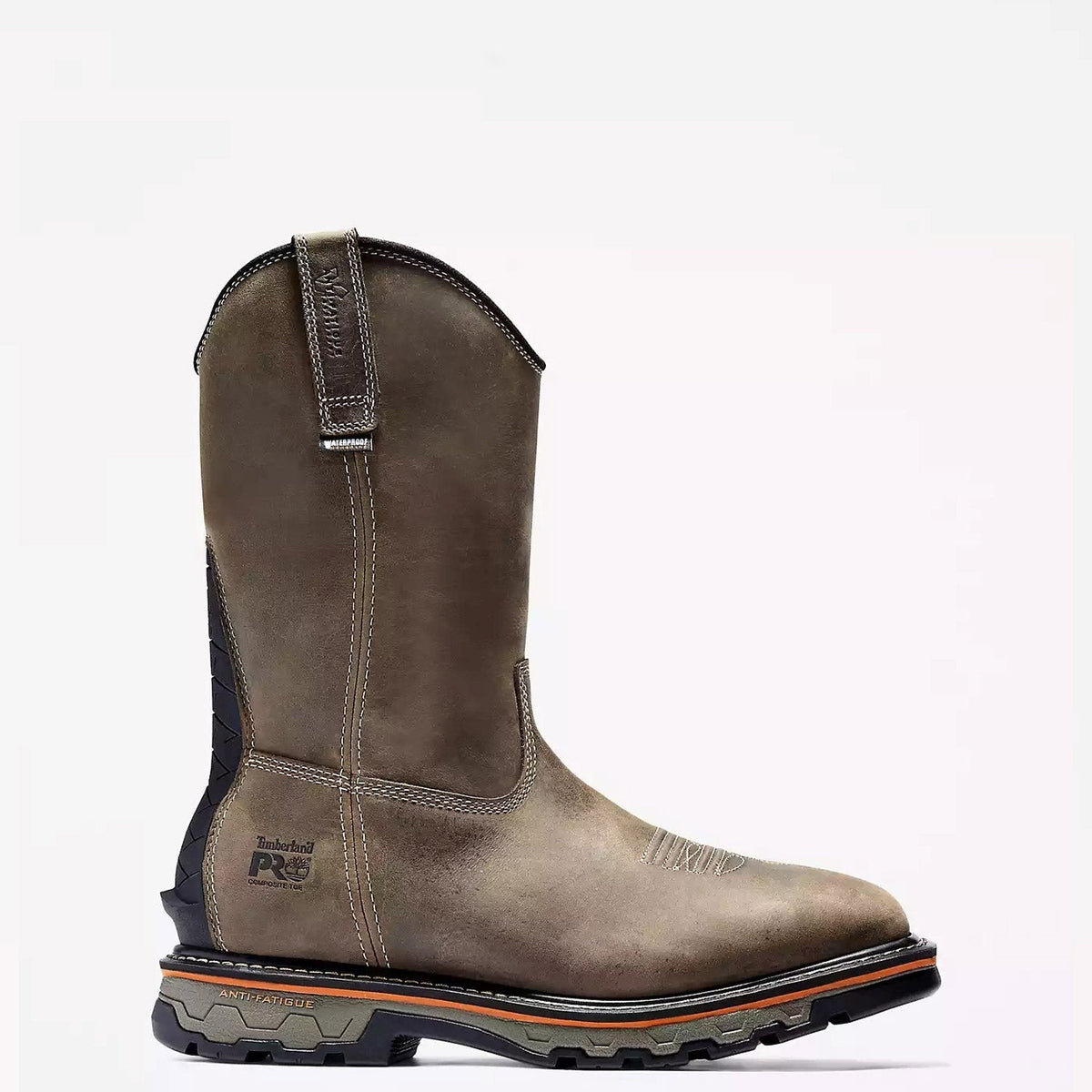 Timberland PRO Men's True Grit Pull On Waterproof Work Boot Work Boots Timberland PRO Turkish Coffee 10 M