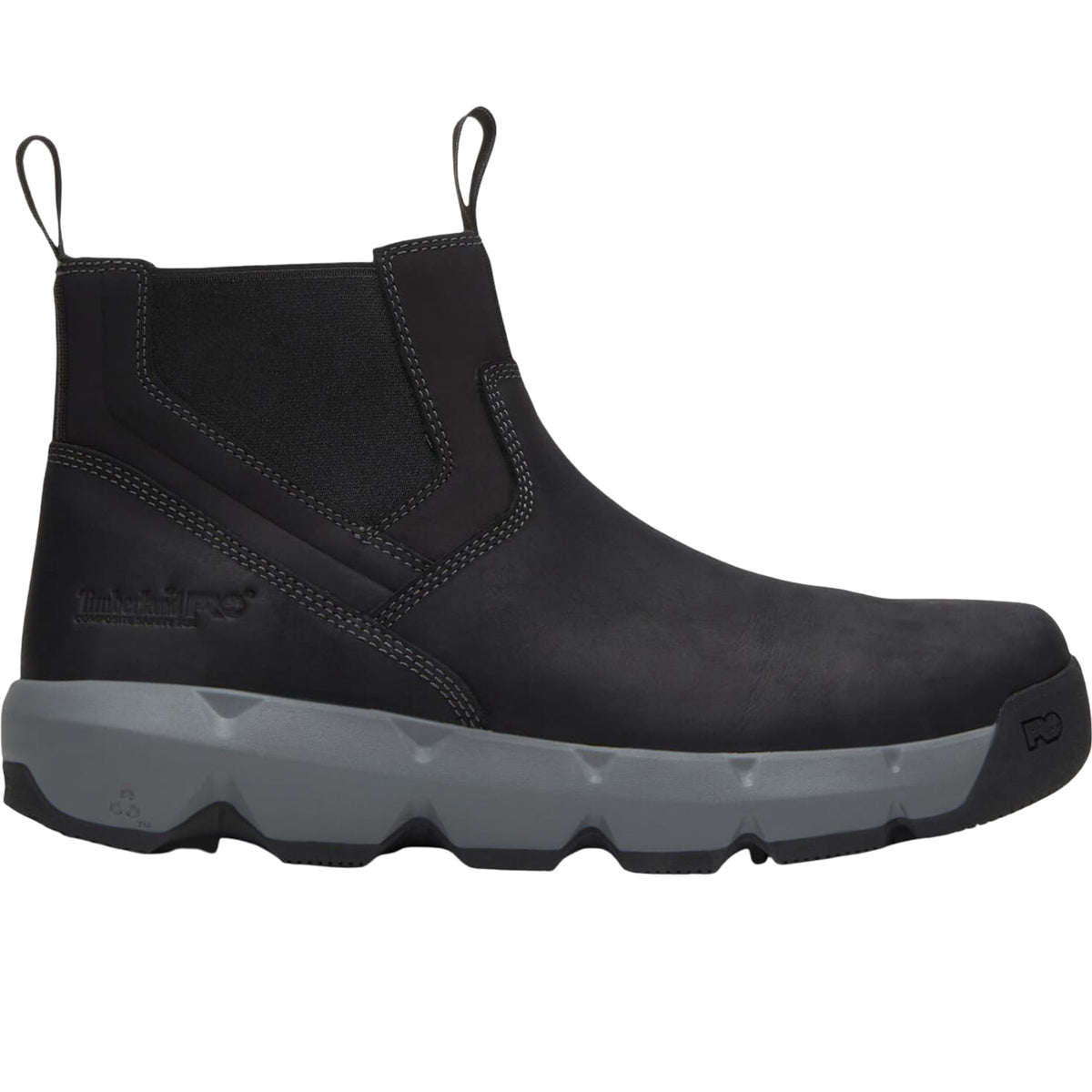 Timberland PRO Morphix 6" Chelsea Comp Toe Work Boot Work Boots Timberland PRO Black 10 M