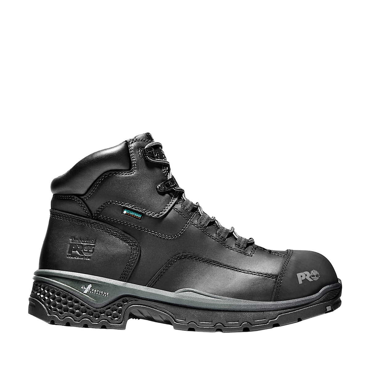 Timberland PRO Men's Bosshog 6" Waterproof Puncture-resistant Comp Toe Work Boot Work Boots Timberland PRO Black Charcoal 10 W
