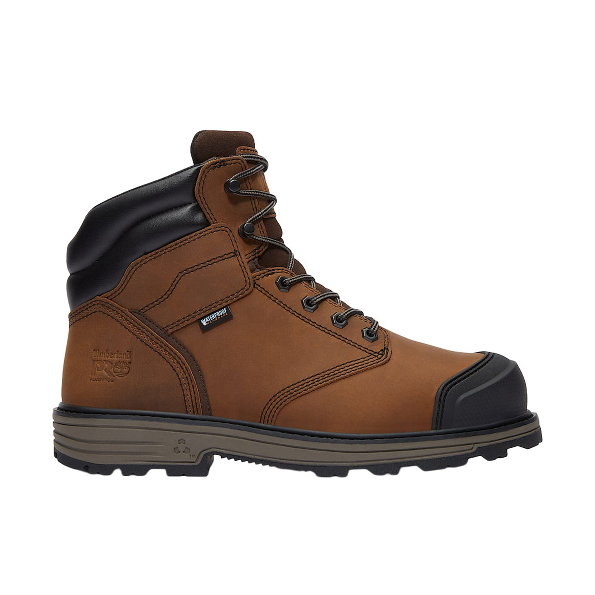 Timberland PRO Men's TiTAN™ Tasker 6" Waterproof Alloy Toe Work Boot Work Boots Timberland PRO Light Brown 10 M