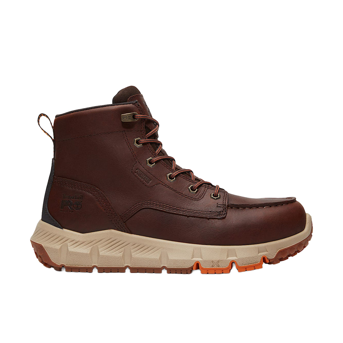 Timberland PRO Men's Tempe Moc Toe Waterproof Alloy Toe Boot Work Boots Timberland PRO Rust 10 M
