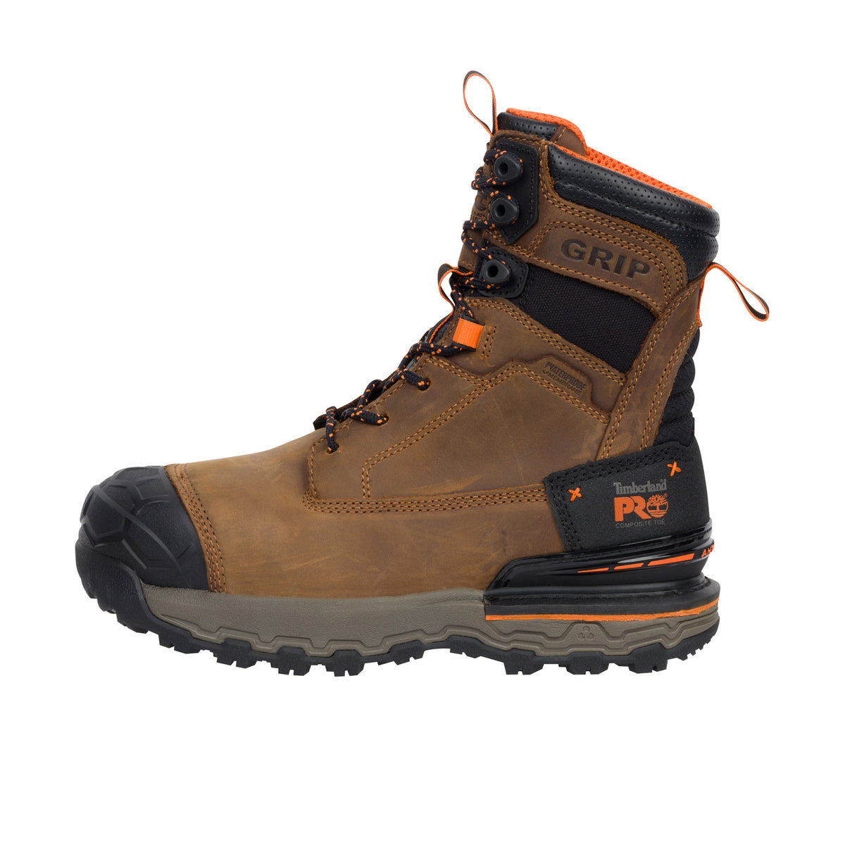 Timberland PRO Men's Boondock Ultralight 8" Waterproof Comp Toe Work Boot Work Boots Timberland PRO