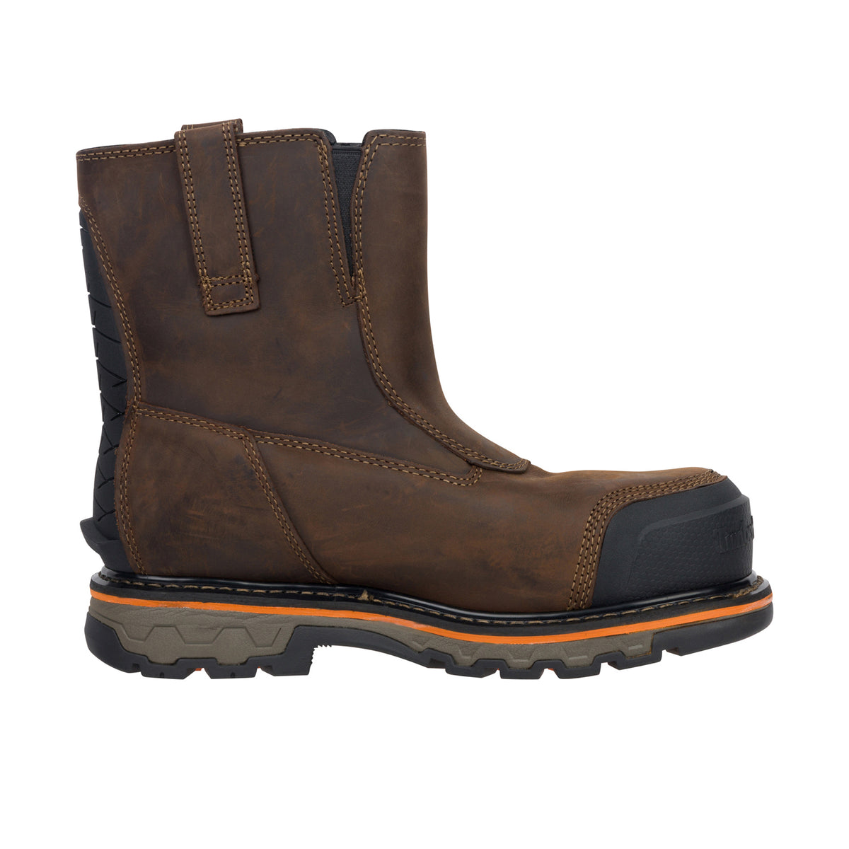 Timberland PRO Men's True Grit Chelsea Waterproof Comp Toe Work Boot Work Boots Timberland PRO Brown 10 M
