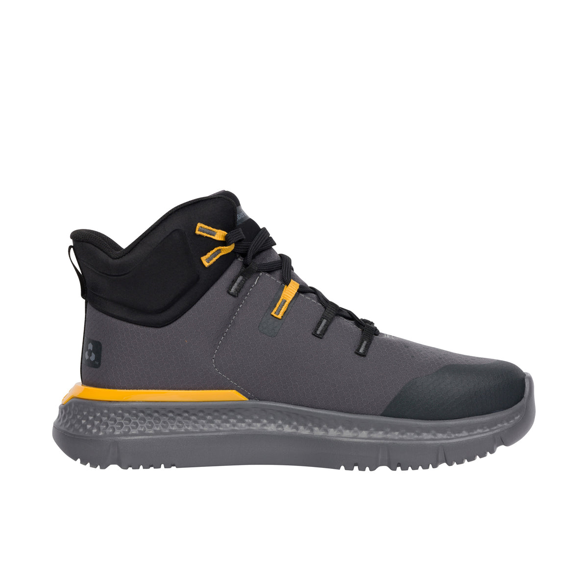 Timberland PRO Men's Intercept Mid Steel Toe Work Sneaker Work Shoes Timberland PRO Dark Grey Ripstop 10 M