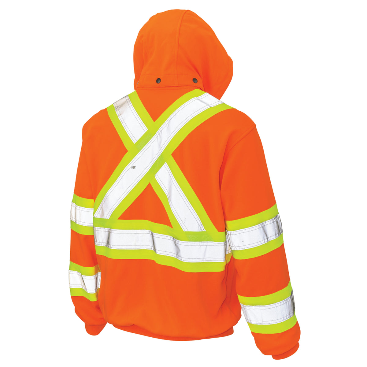 Tough Duck Men's Fleece Unlined Safety Hoodie