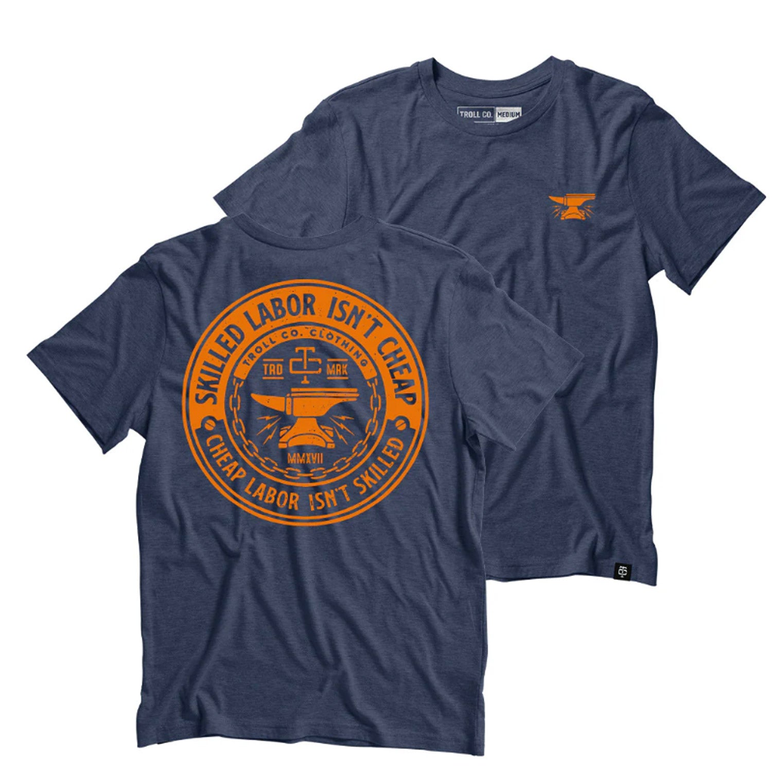 Troll Co. Men's "Skilled Labor Isn't Cheap" Graphic T-Shirt - Work World - Workwear, Work Boots, Safety Gear