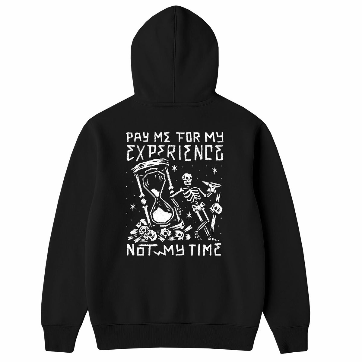 Troll Co. Men's Pay Me Hourglass Hoodie Sweatshirts & Hoodies Troll Co.