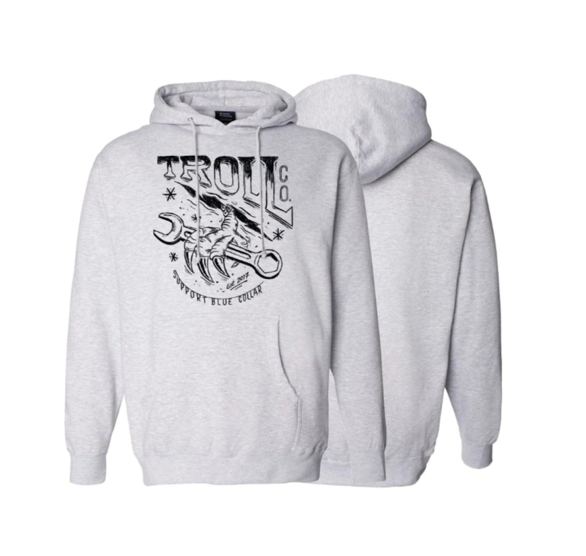 Troll Co. Men&#39;s Talon Wrench Graphic Hooded Sweatshirt - Work World - Workwear, Work Boots, Safety Gear