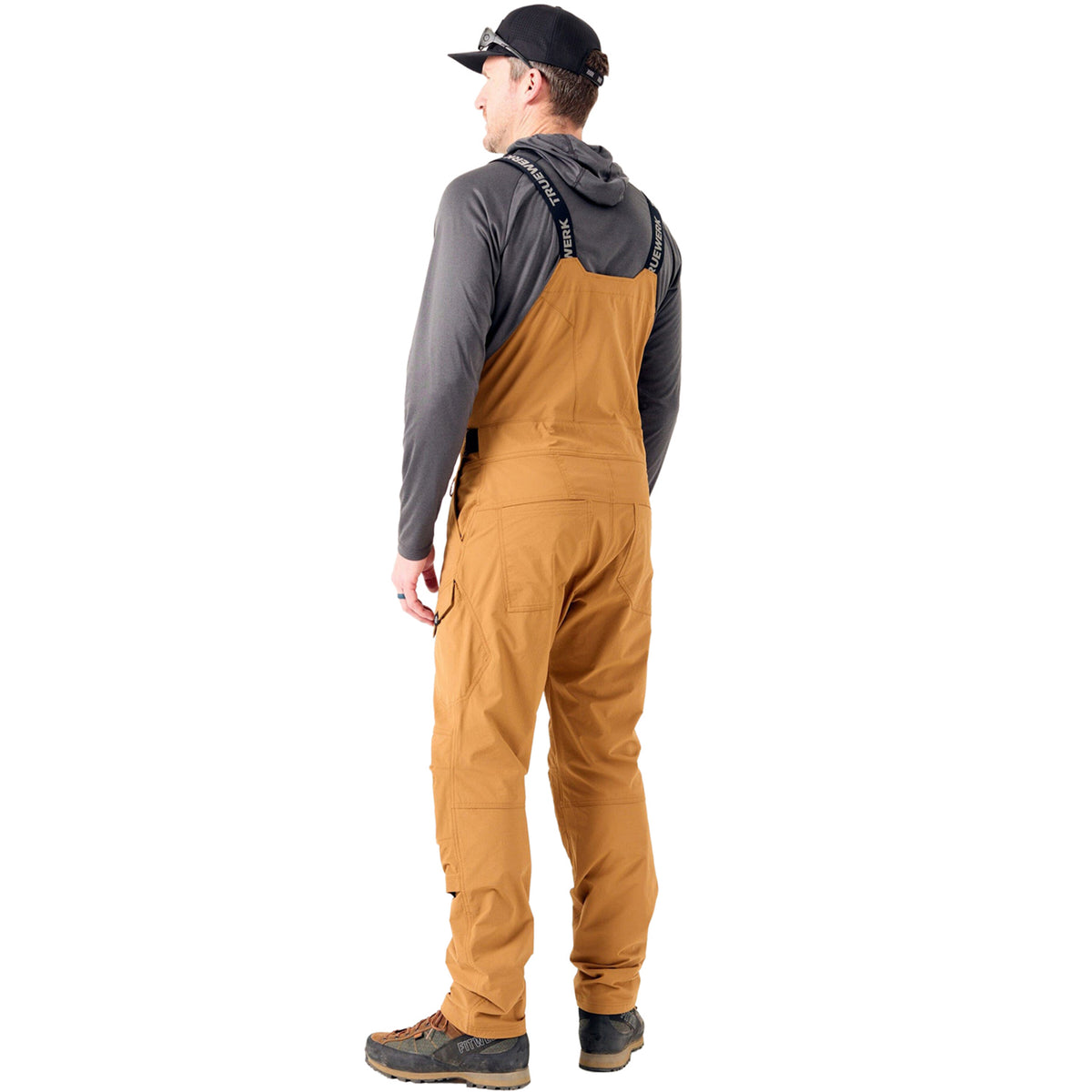 TRUEWERK Men's T1 Overall Lightweight Stretch Double-Front Bib Bibs & Overalls TRUEWERK