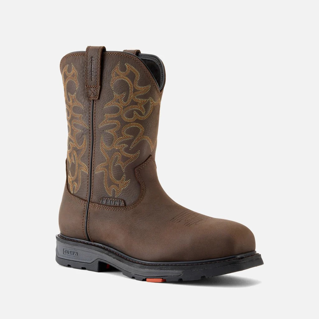 BRUNT Men&#39;s The Vastbinder 10&quot; Waterproof Comp Toe Western Boot - Work World - Workwear, Work Boots, Safety Gear
