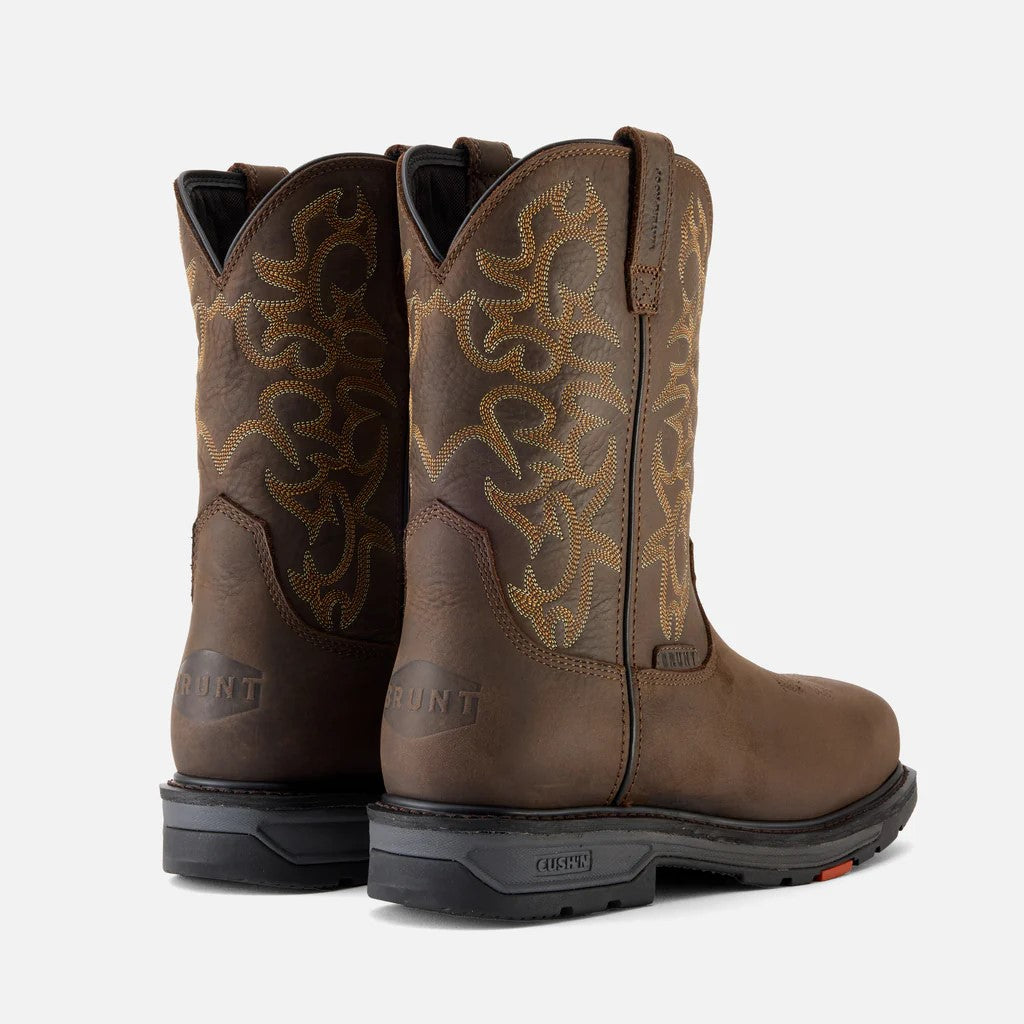 BRUNT Men&#39;s The Vastbinder 10&quot; Waterproof Comp Toe Western Boot - Work World - Workwear, Work Boots, Safety Gear
