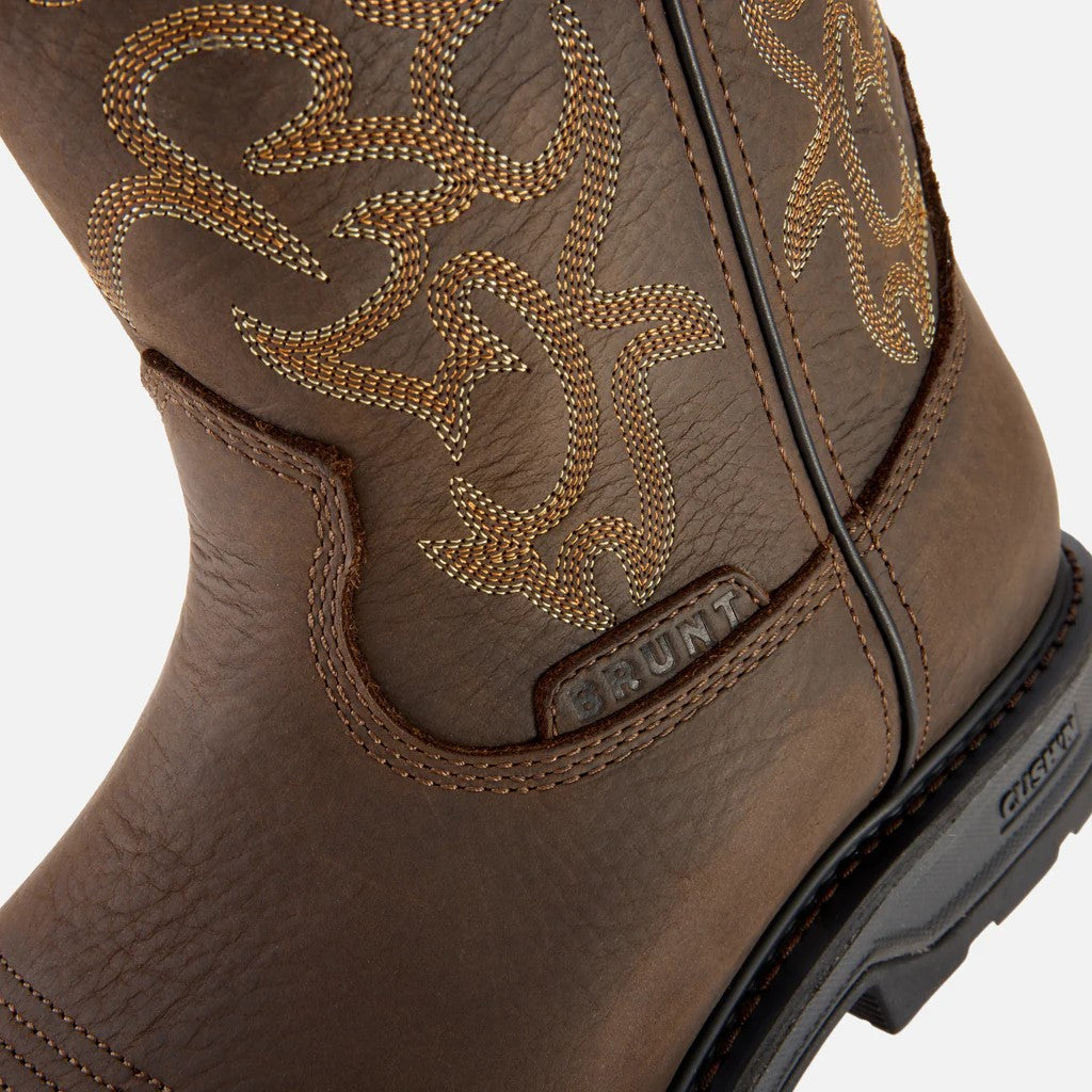 BRUNT Men's The Vastbinder 10" Waterproof Soft Toe Western Boot Western Boots BRUNT