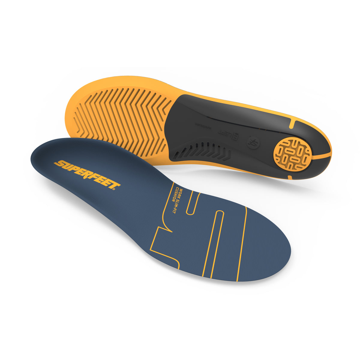 Superfeet Work Slim-Fit Cushion Insole Footwear Accessories Superfeet Faience M11.5-13