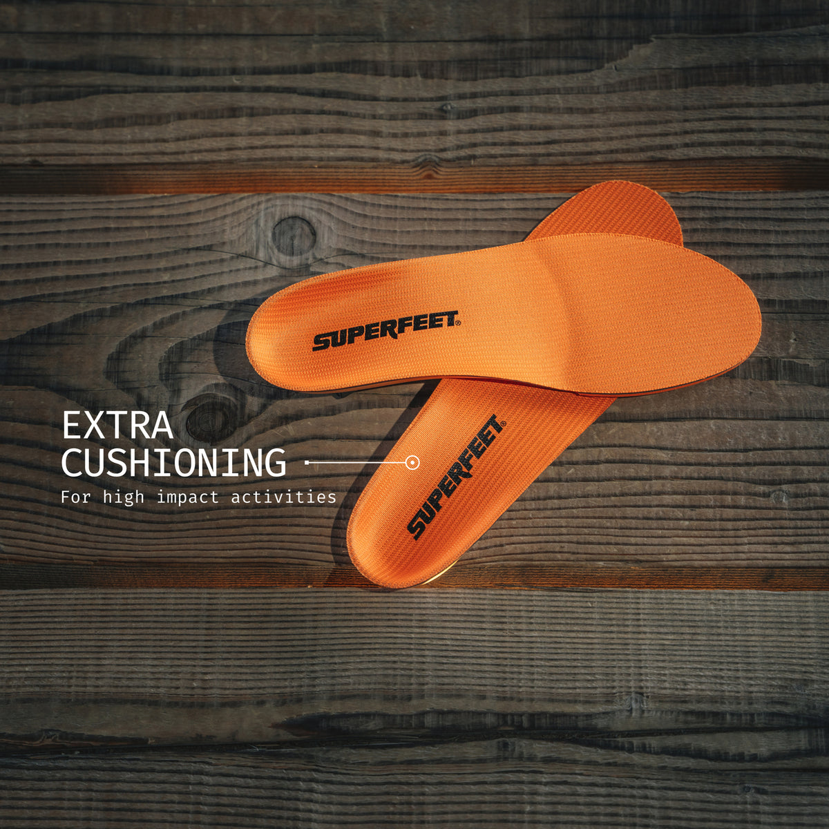 Superfeet Orange High Impact Insole Footwear Accessories Superfeet