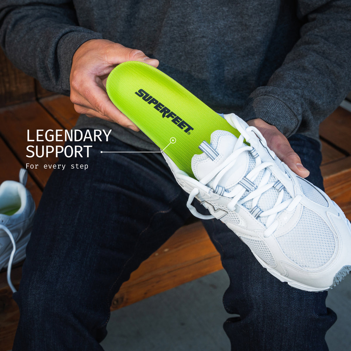 Superfeet Green High Arch Insole Footwear Accessories Superfeet