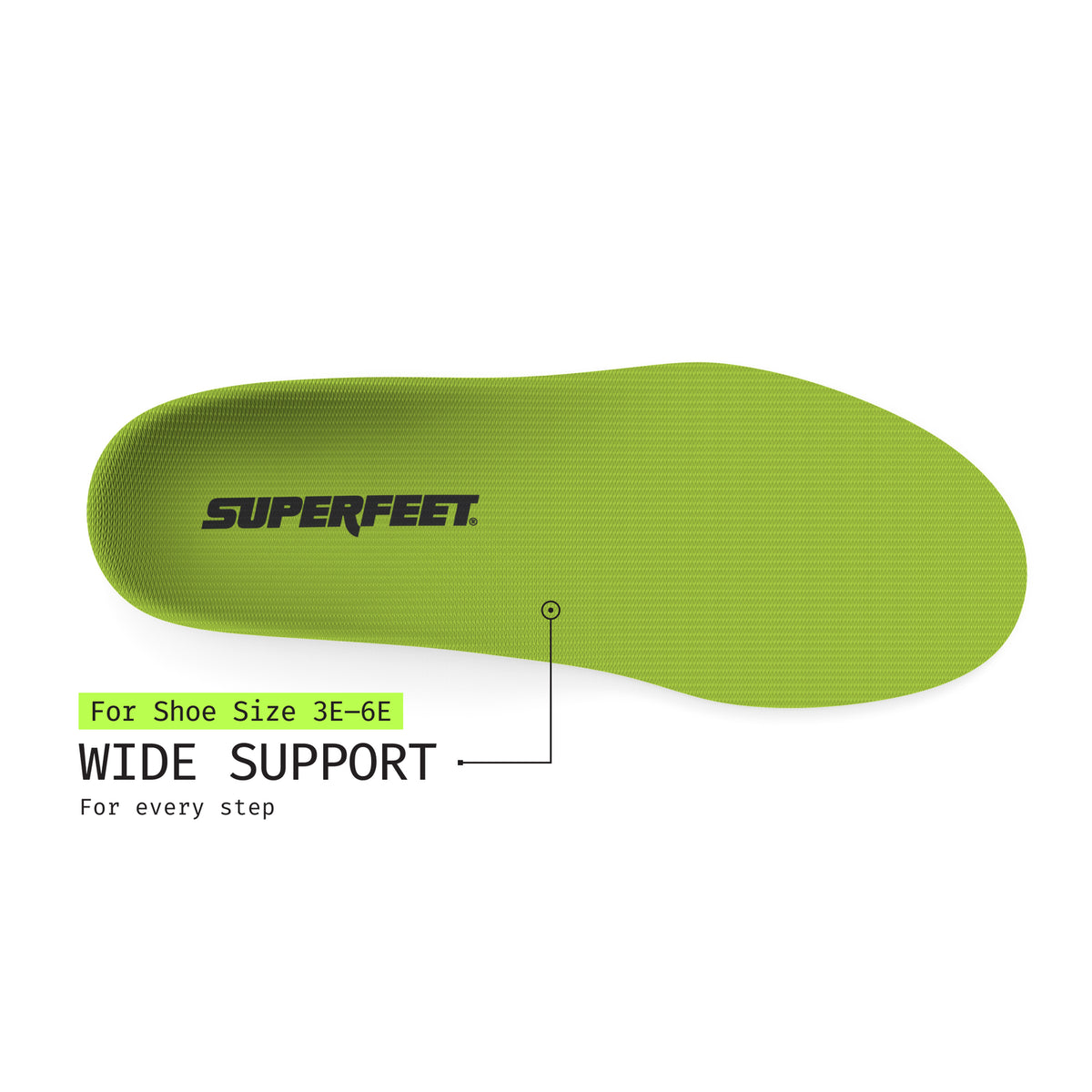 Superfeet Green High Arch Insole Footwear Accessories Superfeet