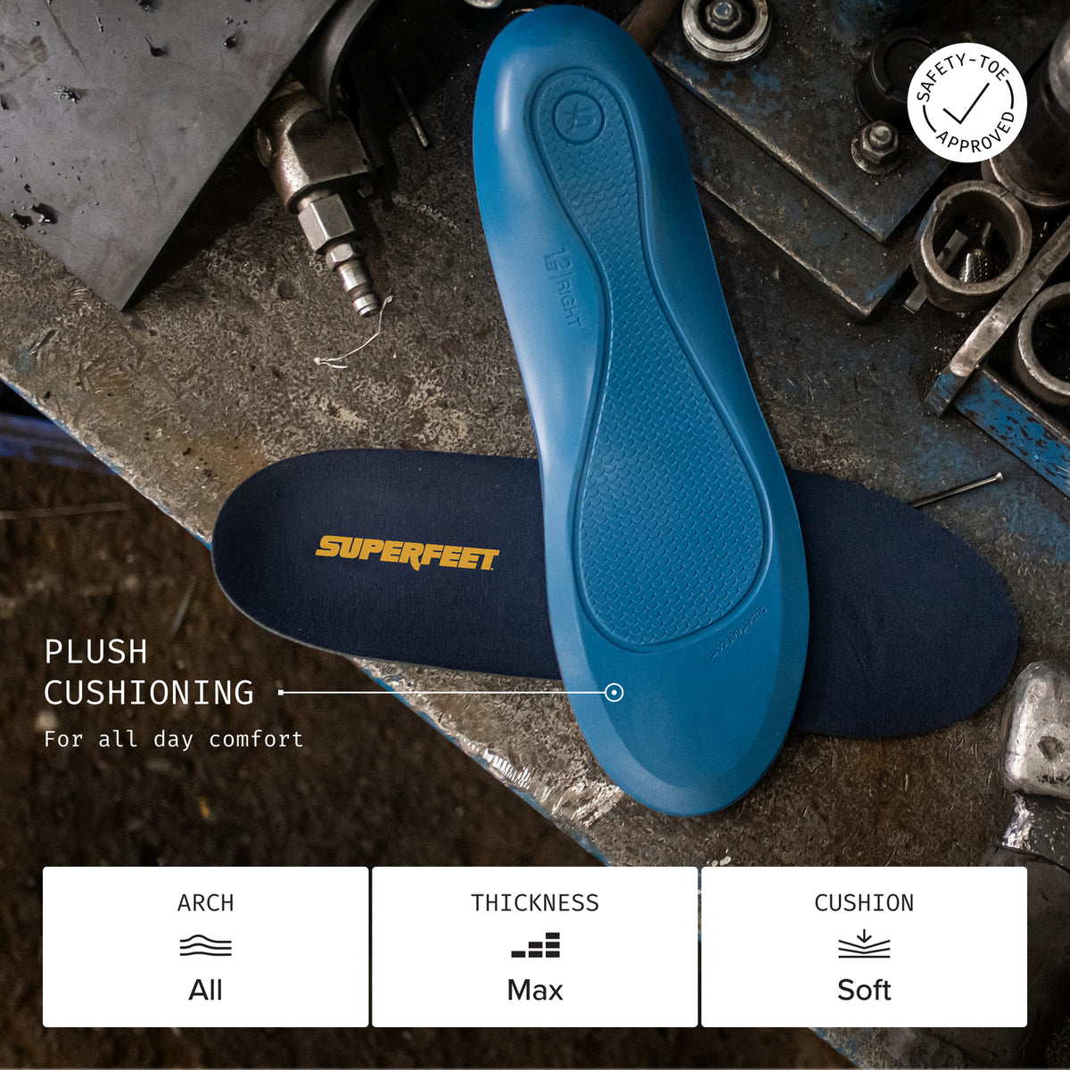 Superfeet Work Memory Foam Insole Footwear Accessories Superfeet