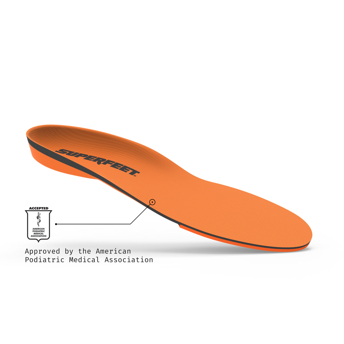Superfeet Orange High Impact Insole Footwear Accessories Superfeet