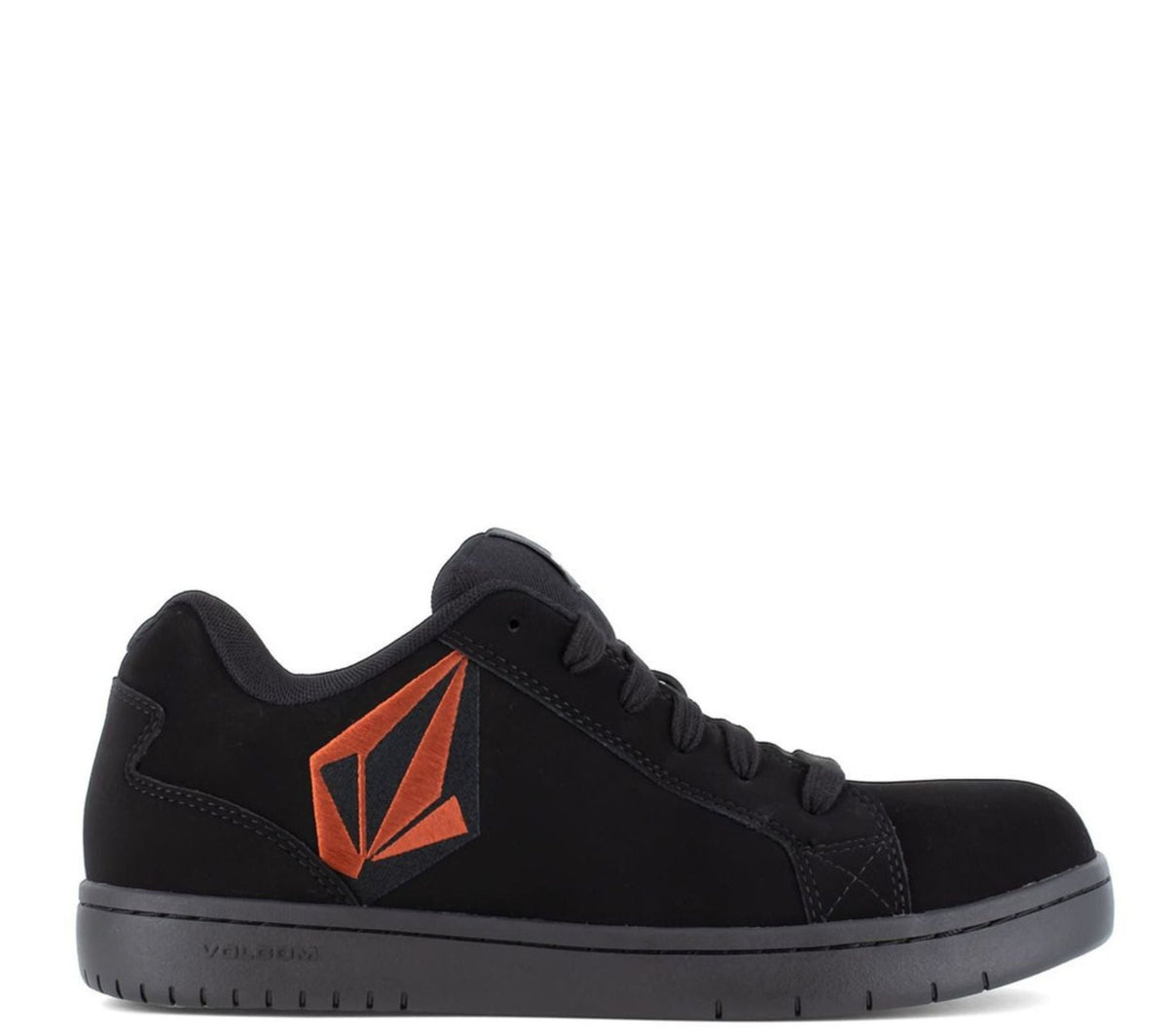 Volcom Men's Stone Skate Inspired Work Shoe Work Shoes Volcom Black/Red 10 M