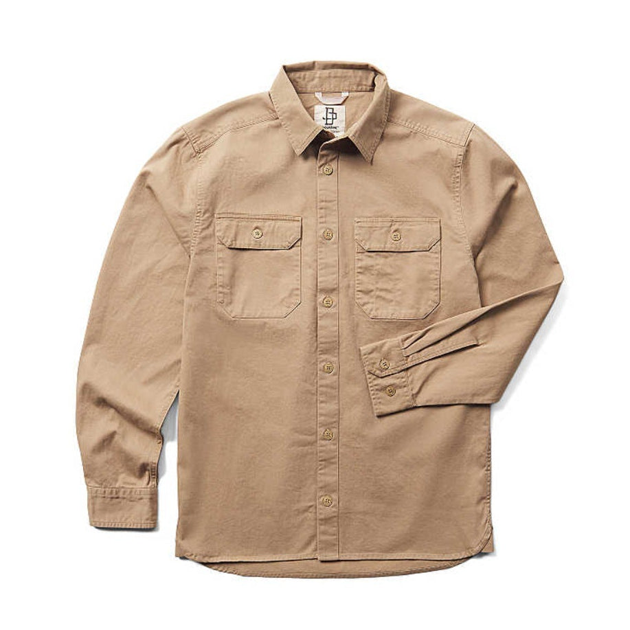 Wolverine x Jordan Davis Men's Twill Button-Up Work Shirt Work Shirts Wolverine Elmwood 2XL Reg