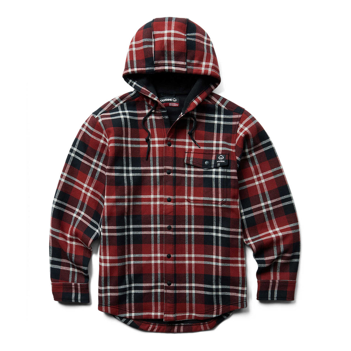 Wolverine Men's Bucksaw Bonded Flannel Shirt Jac Jackets & Coats Wolverine