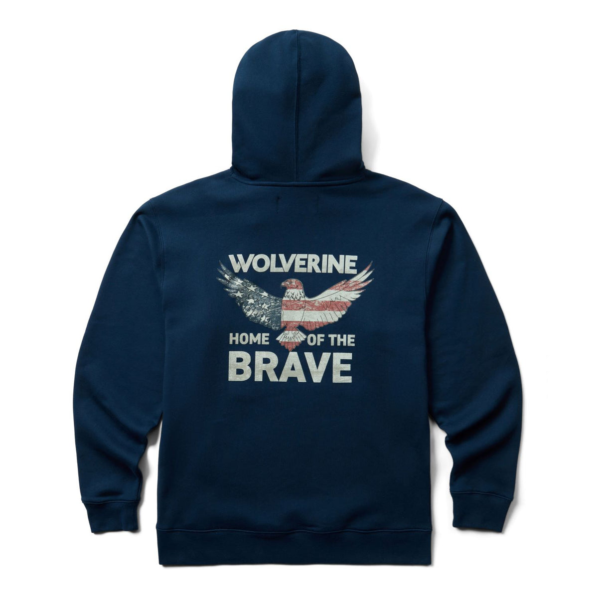 Wolverine Men&#39;s Square Logo Hoodie - Work World - Workwear, Work Boots, Safety Gear