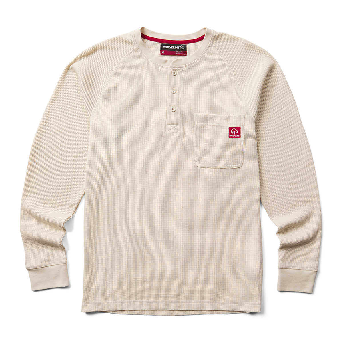 Wolverine Men&#39;s Walden II Thermal Pocket Long Sleeve Henley - Work World - Workwear, Work Boots, Safety Gear