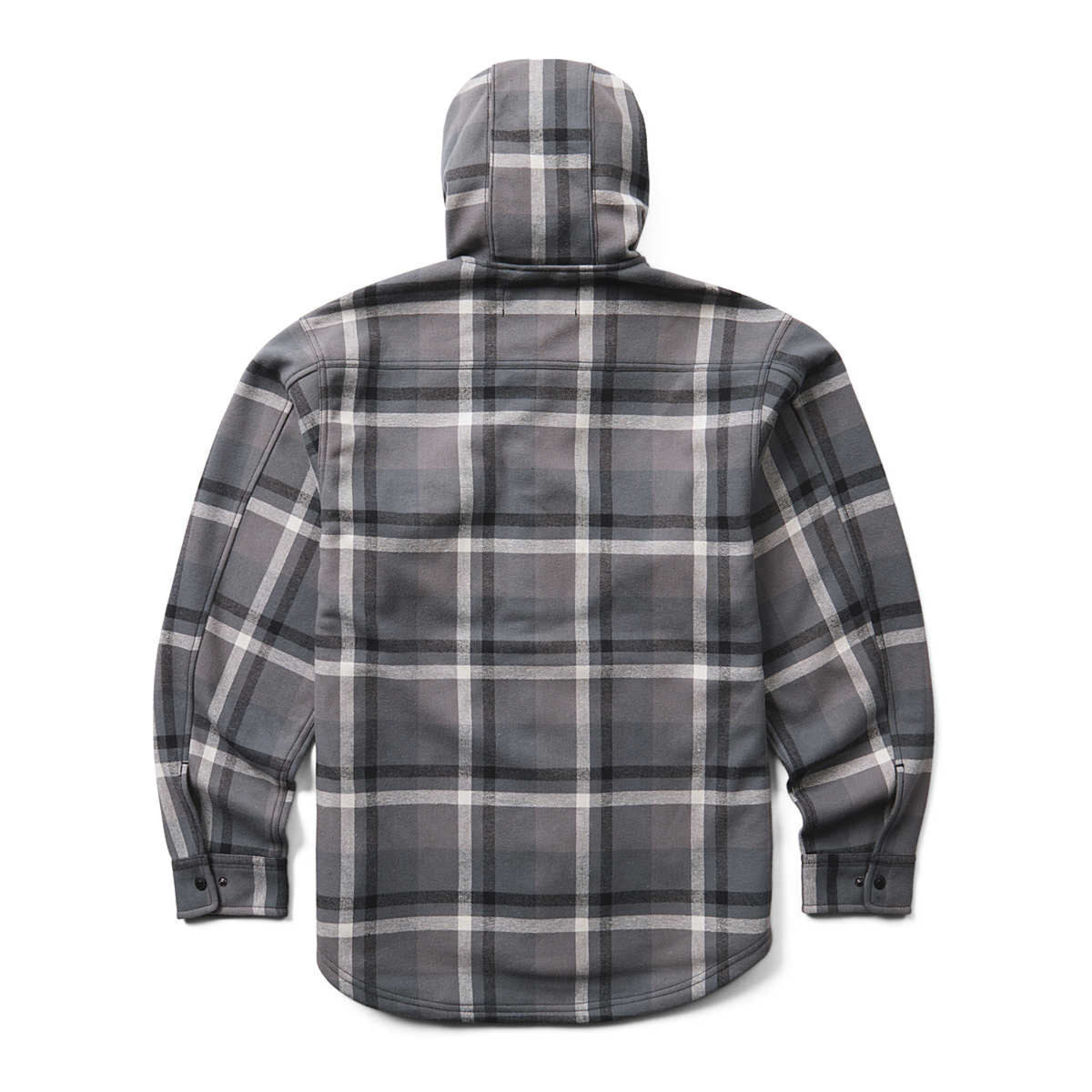 Wolverine Men's Bucksaw II Flannel Snap Hooded Shirt Jac - Work World - Workwear, Work Boots, Safety Gear