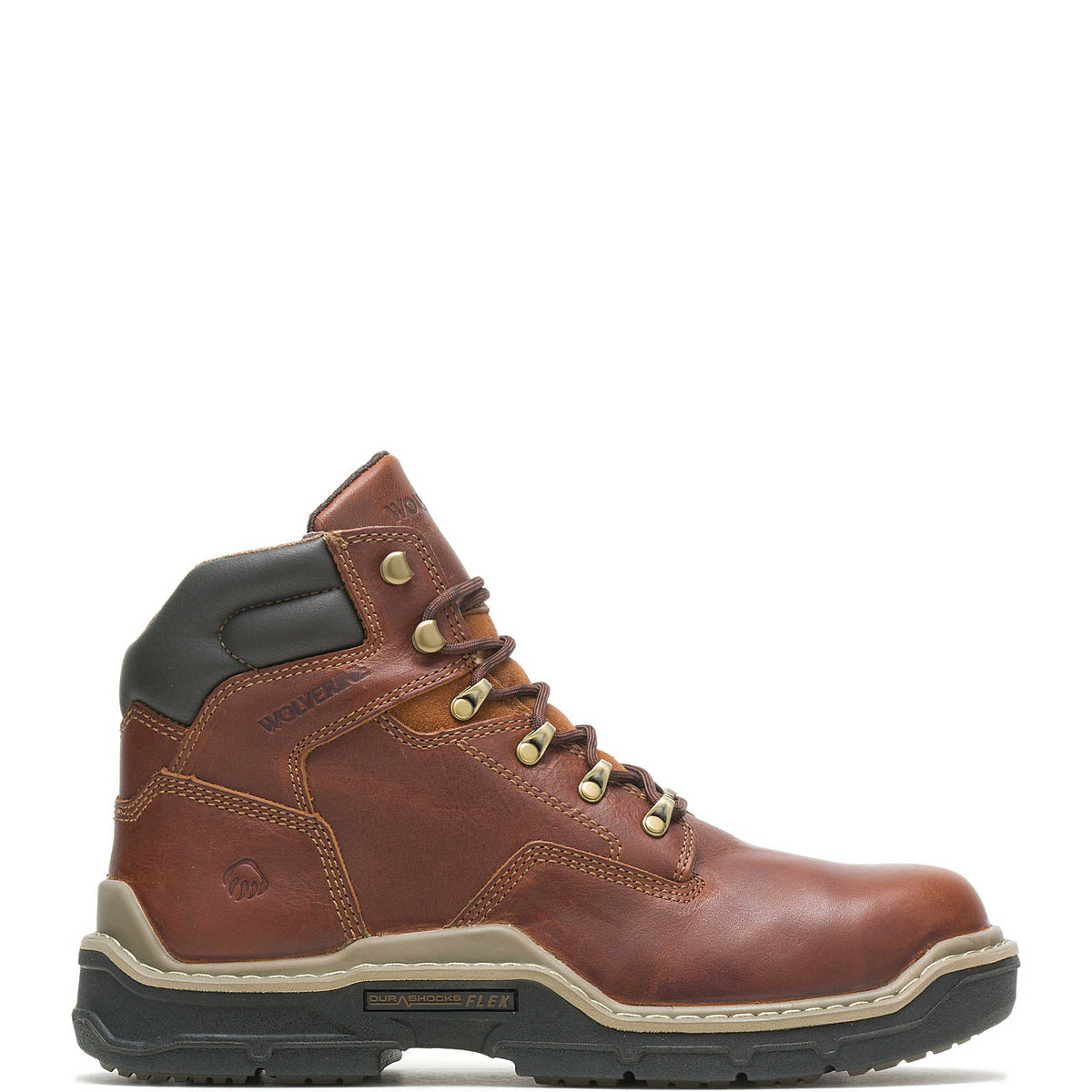Wolverine Men's Raider Durashocks® 6" CarbonMax® Work Boot Work Boots Wolverine Peanut 10 M