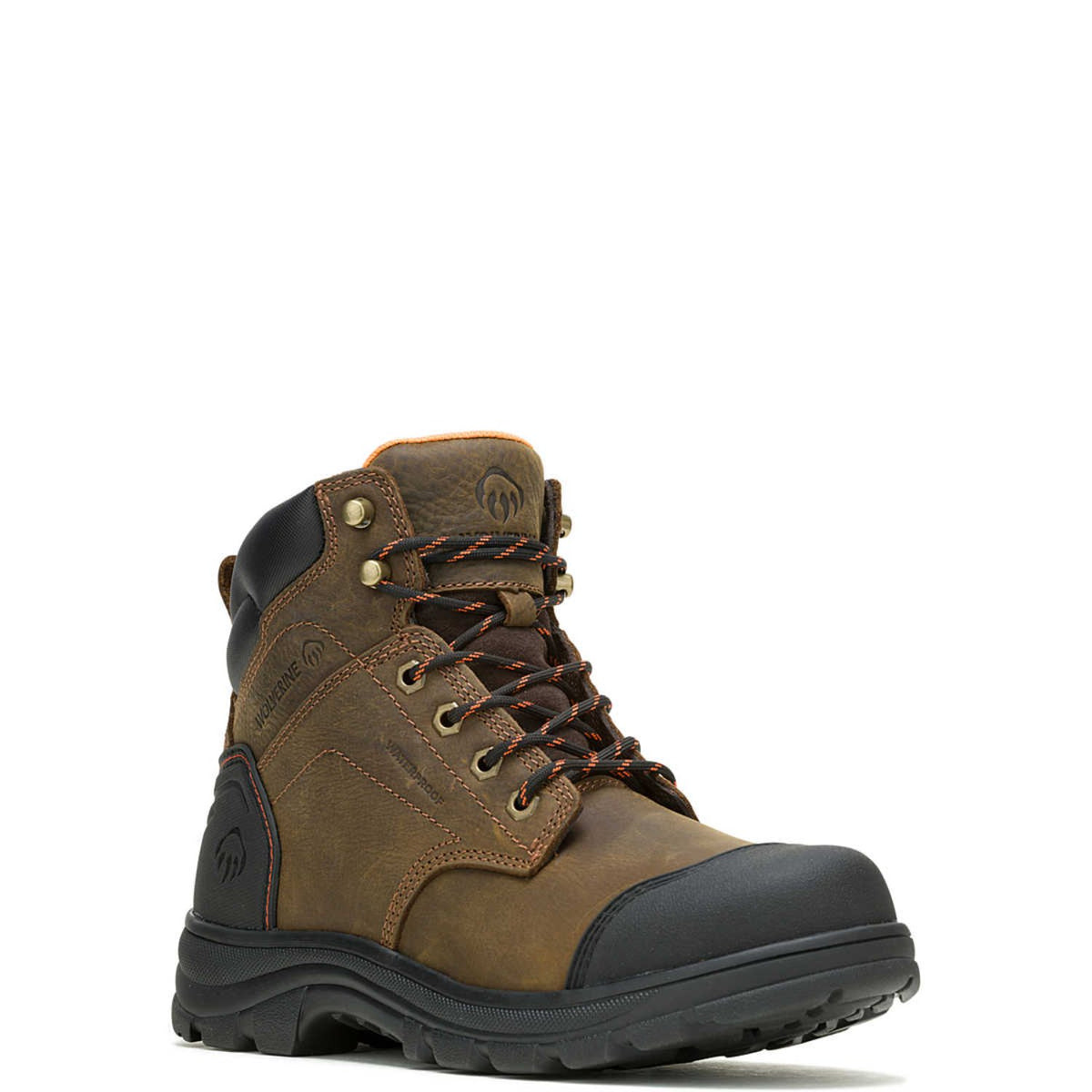 Wolverine Men&#39;s Carlsbad 6&quot; Waterproof Cap Toe Work Boot - Work World - Workwear, Work Boots, Safety Gear