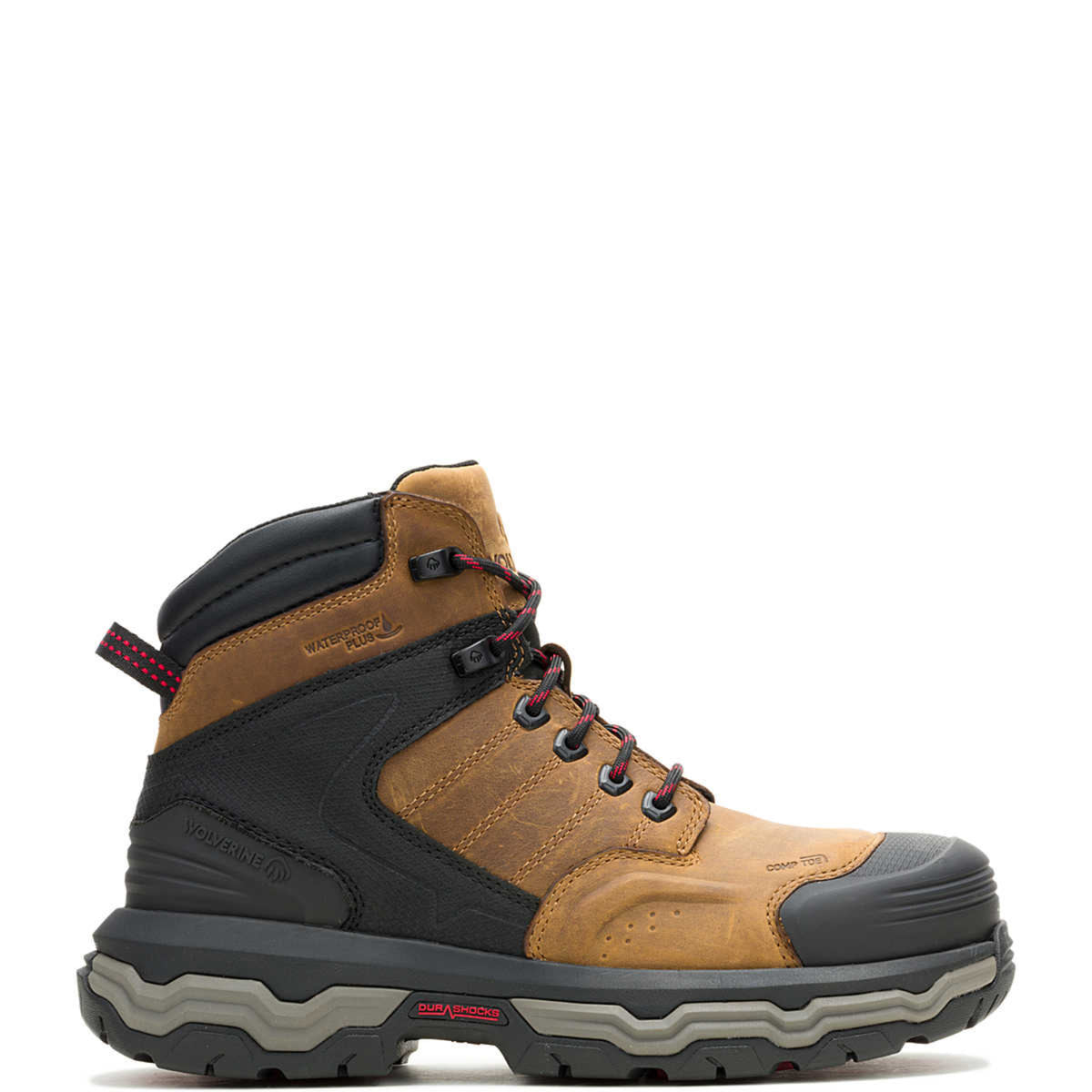 Wolverine Men&#39;s Alpha Infinity 6&quot; Waterproof EH Comp Toe Work Boot - Work World - Workwear, Work Boots, Safety Gear