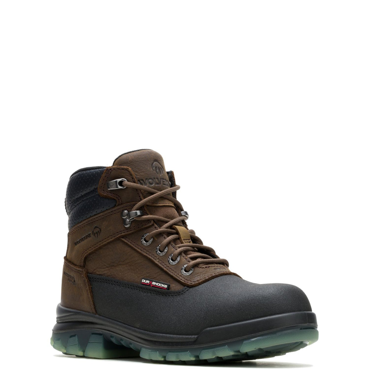 Wolverine Men's DuraShocks® SR Icon Derrick 6" Waterproof Comp Toe Work Boot Work Boots Wolverine