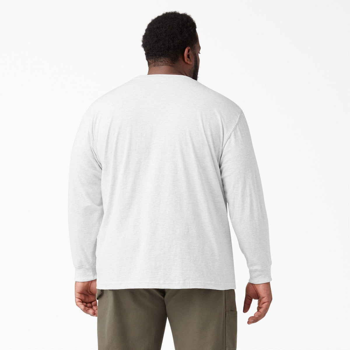 Dickies Men's Heavyweight Long Sleeve Crew Neck T-Shirt - Work World - Workwear, Work Boots, Safety Gear