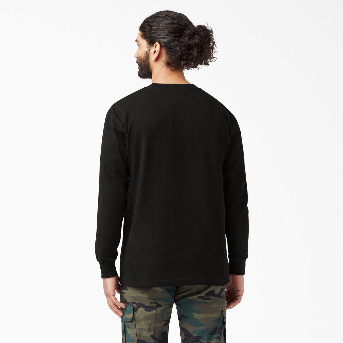 Dickies Men's Heavyweight Long Sleeve Crew Neck T-Shirt Long Sleeve T-Shirts Dickies