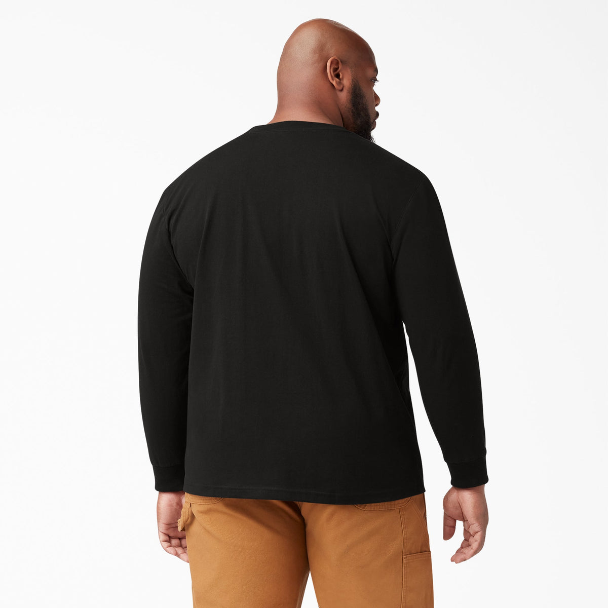 Dickies Men's Heavyweight Long Sleeve Crew Neck T-Shirt Long Sleeve T-Shirts Dickies