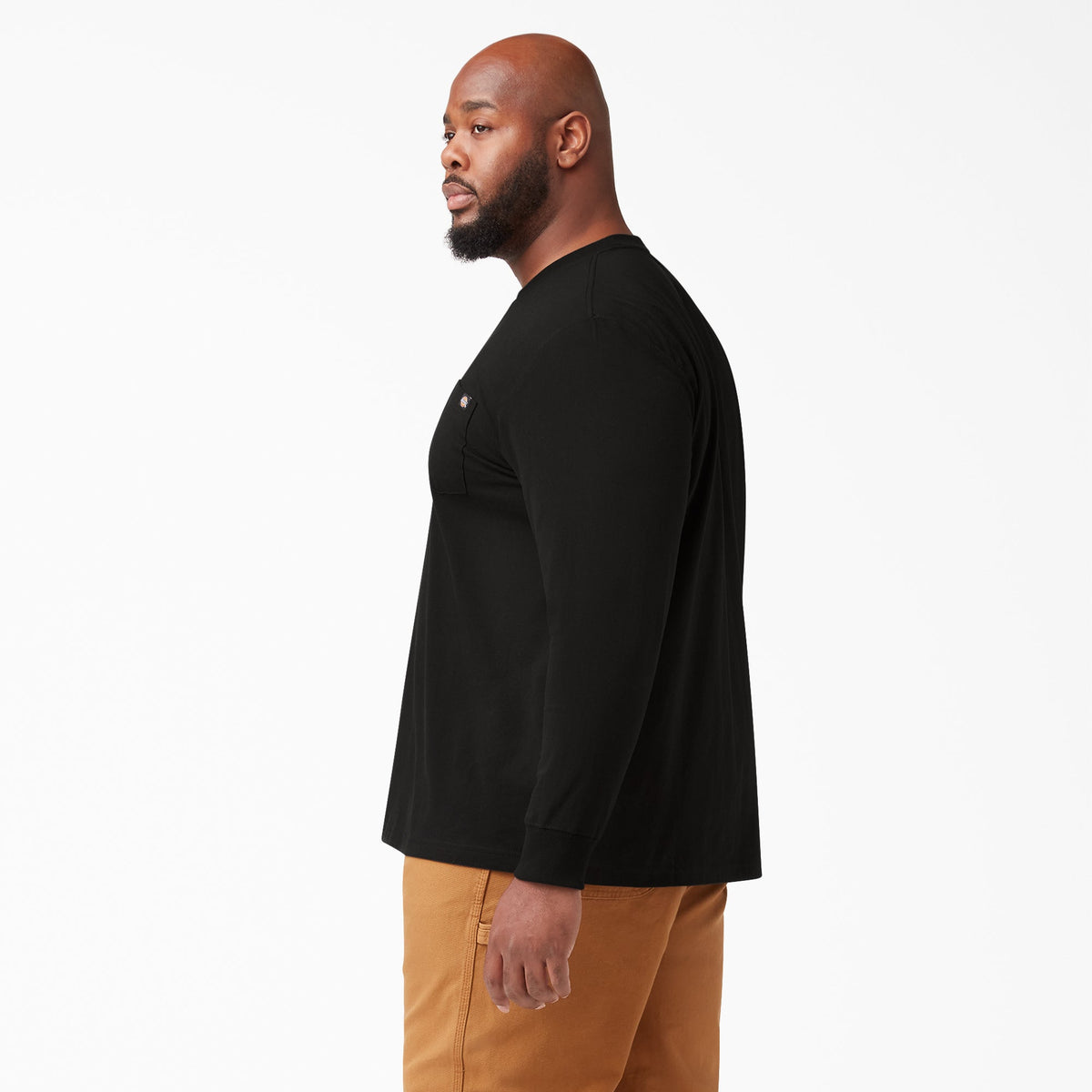 Dickies Men's Heavyweight Long Sleeve Crew Neck T-Shirt Long Sleeve T-Shirts Dickies