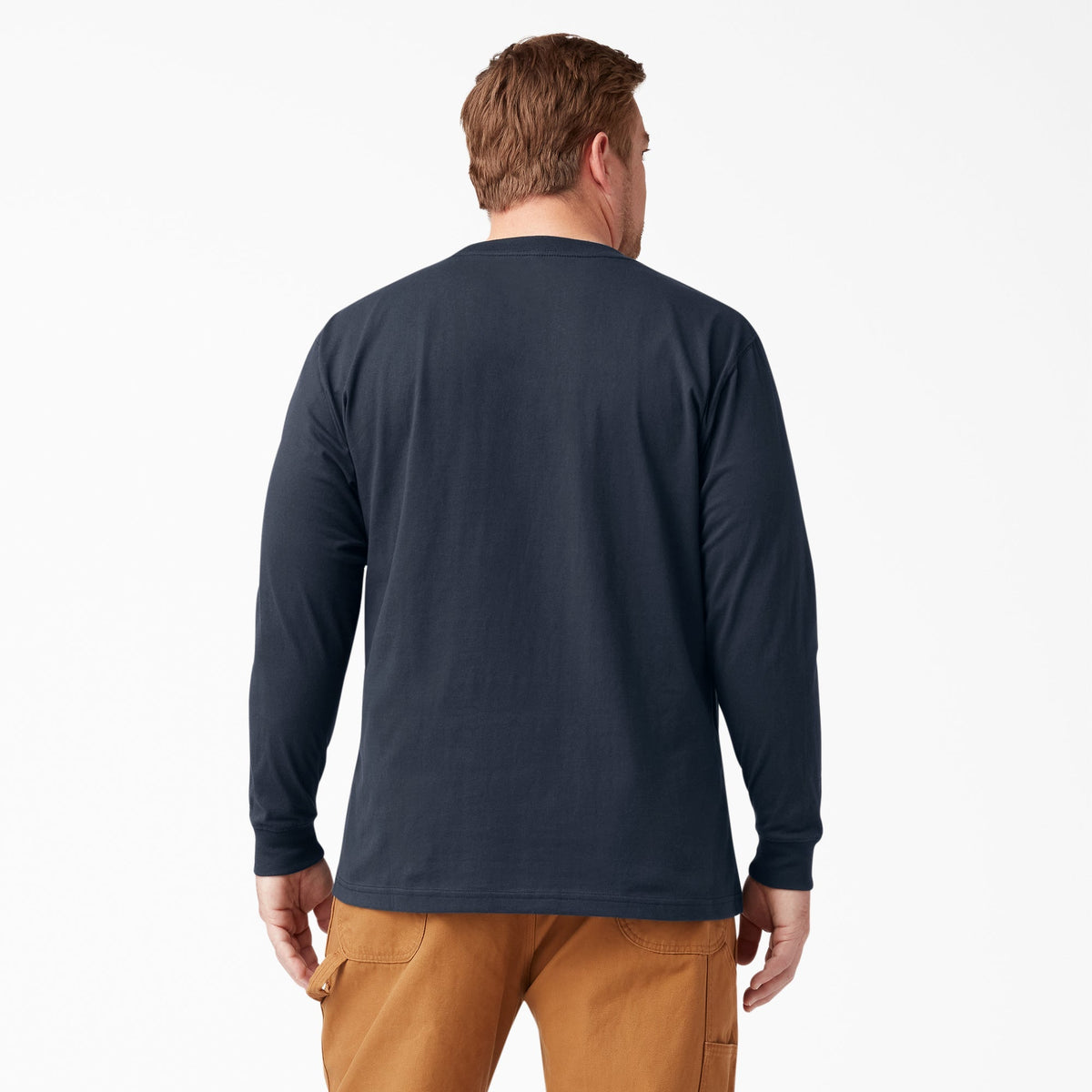 Dickies Men's Heavyweight Long Sleeve Crew Neck T-Shirt Long Sleeve T-Shirts Dickies