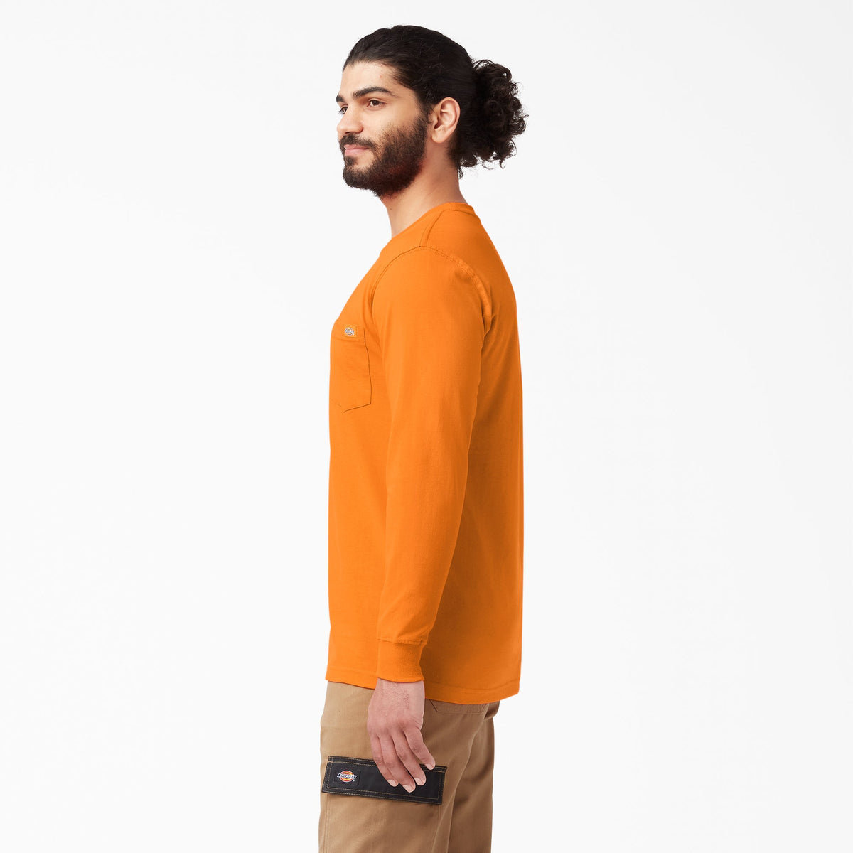 Dickies Men's Heavyweight Long Sleeve Crew Neck T-Shirt - Work World - Workwear, Work Boots, Safety Gear