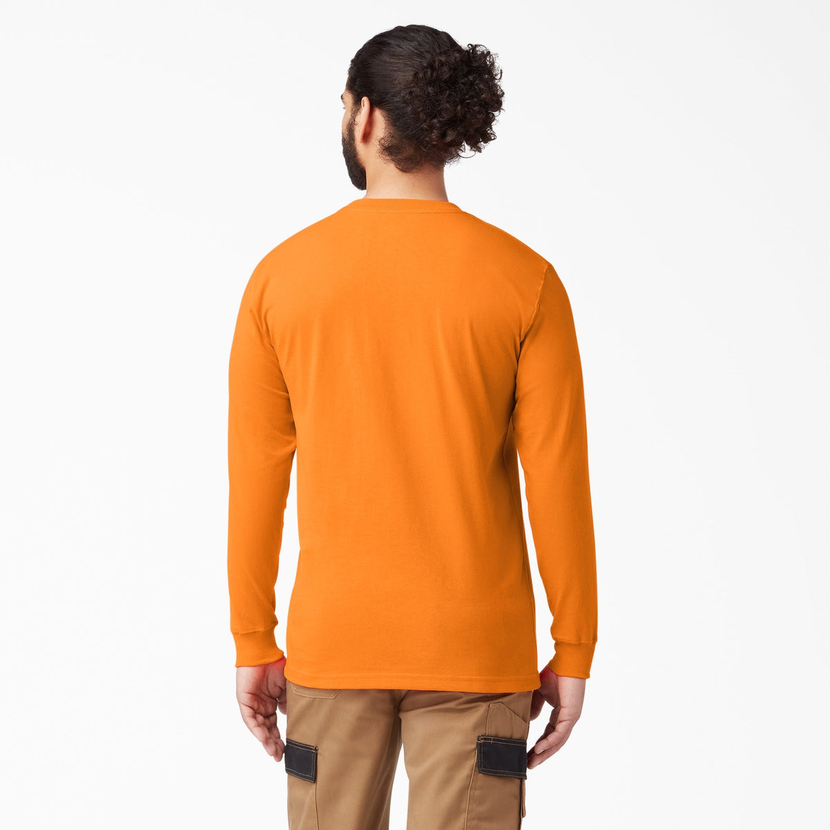 Dickies Men's Heavyweight Long Sleeve Crew Neck T-Shirt - Work World - Workwear, Work Boots, Safety Gear