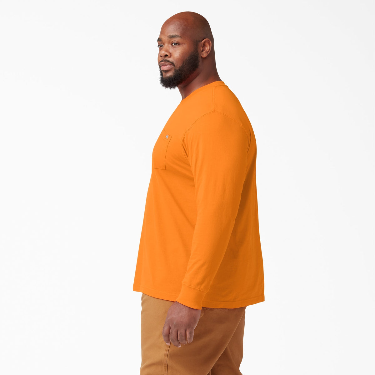 Dickies Men's Heavyweight Long Sleeve Crew Neck T-Shirt - Work World - Workwear, Work Boots, Safety Gear